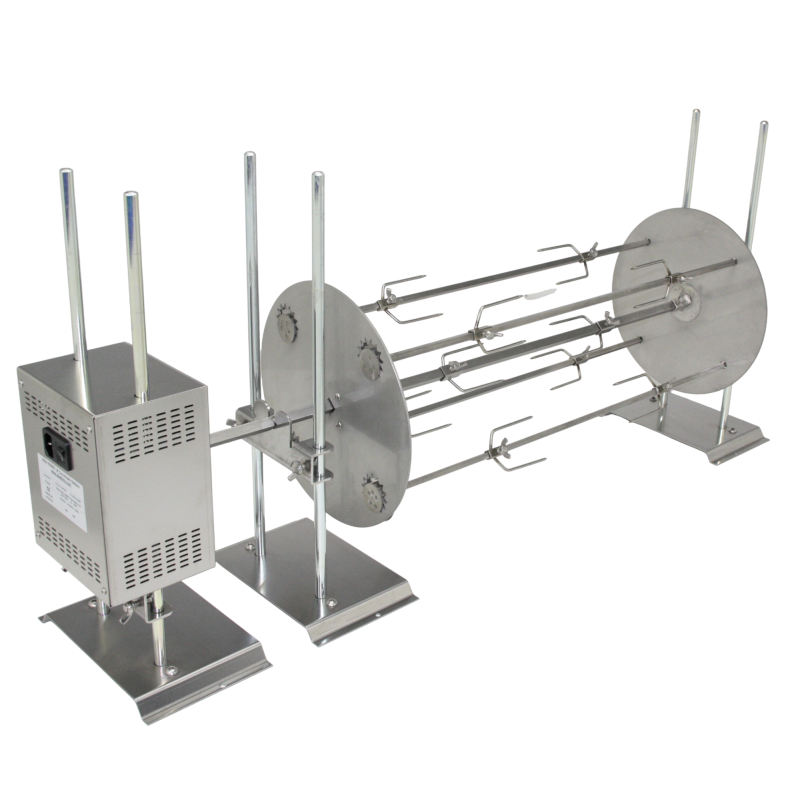 Arrosto Campeggio Caccia Motore Elettrico Per Spiedo Barbecue SENDERPICK - Acciaio Inox, 60kg, 220V Accessori Cucina Esterna