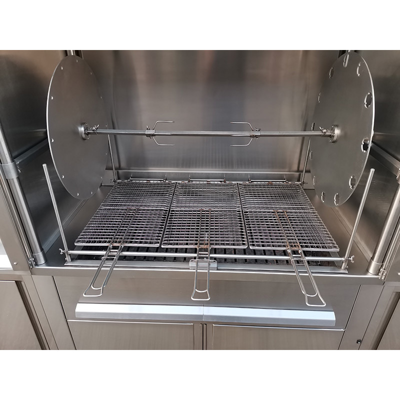 Girarrosto Professionale a carbonella