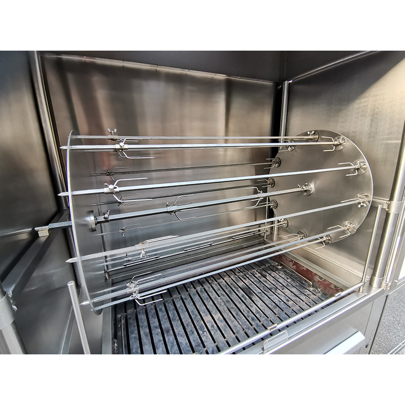 Girarrosto Professionale a carbonella