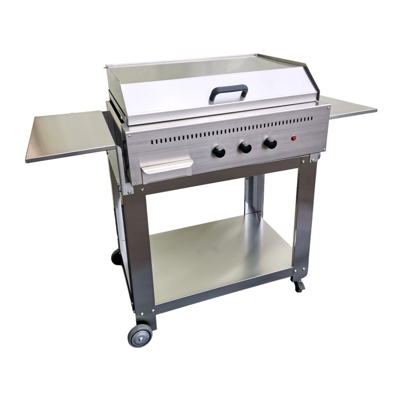 Barbecue a gas Professional 3 fuochi pietra ollare