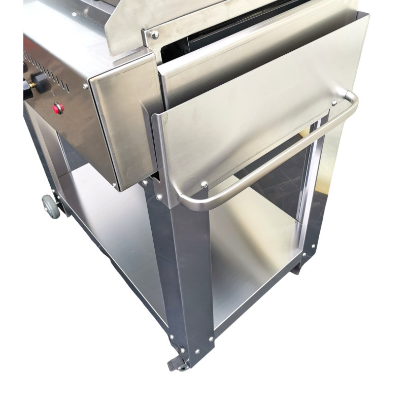 Barbecue a gas Professional 3 fuochi pietra ollare