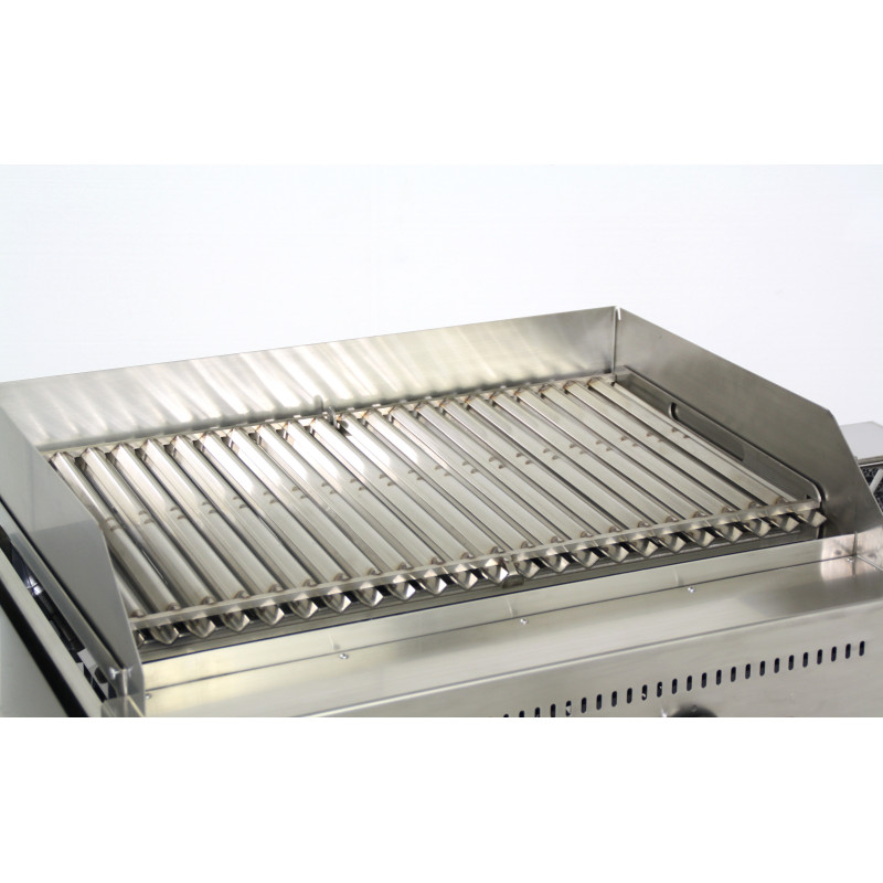 Barbecue a gas Professional 3 fuochi angolari doppia