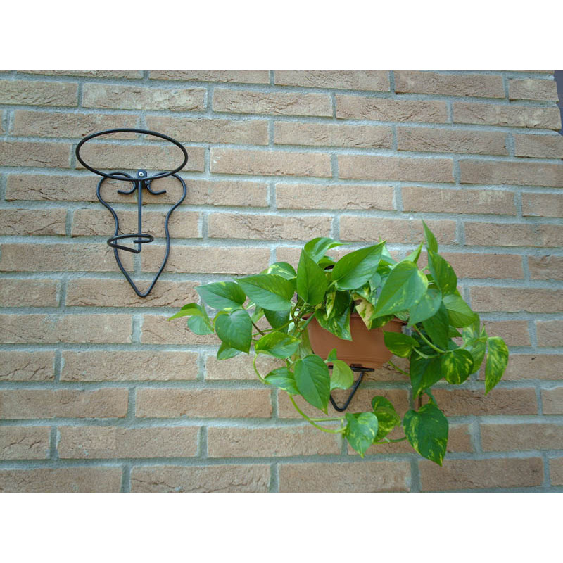 Portavaso tondo da parete