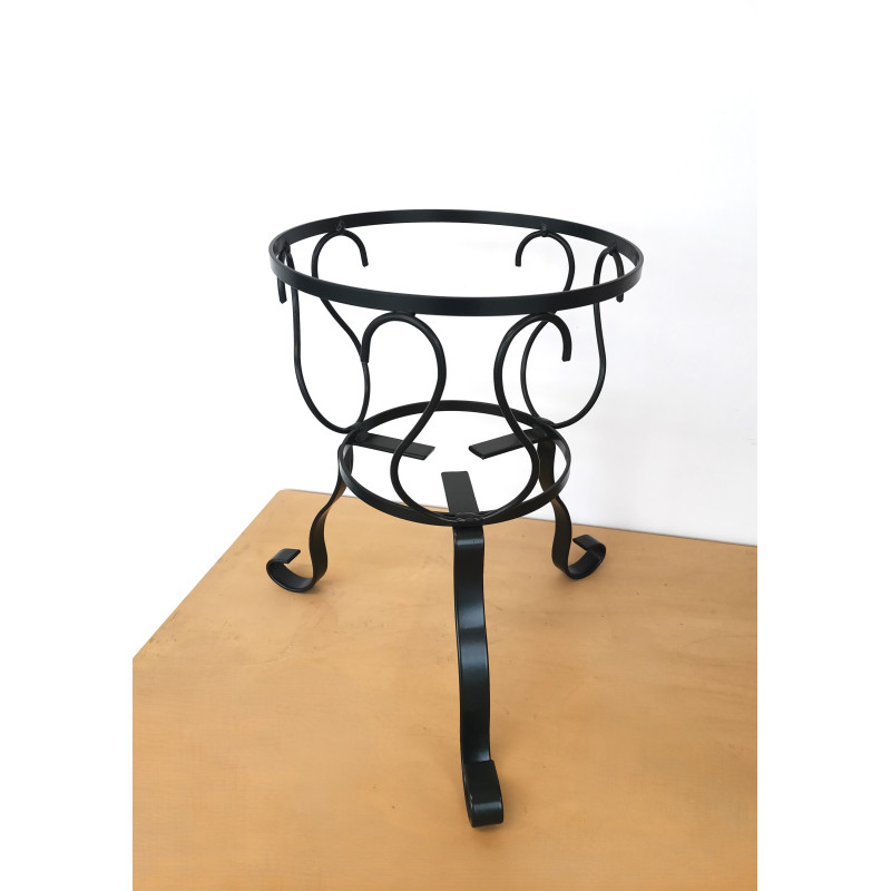 Portavaso treppiede tondo