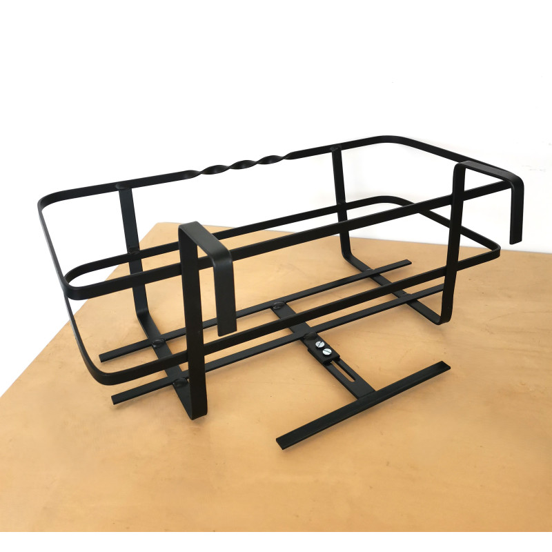 Portavaso da poggiolo gancio fisso