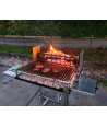 Barbecue Maxi con parrilla in acciaio inox 304 regolabile
