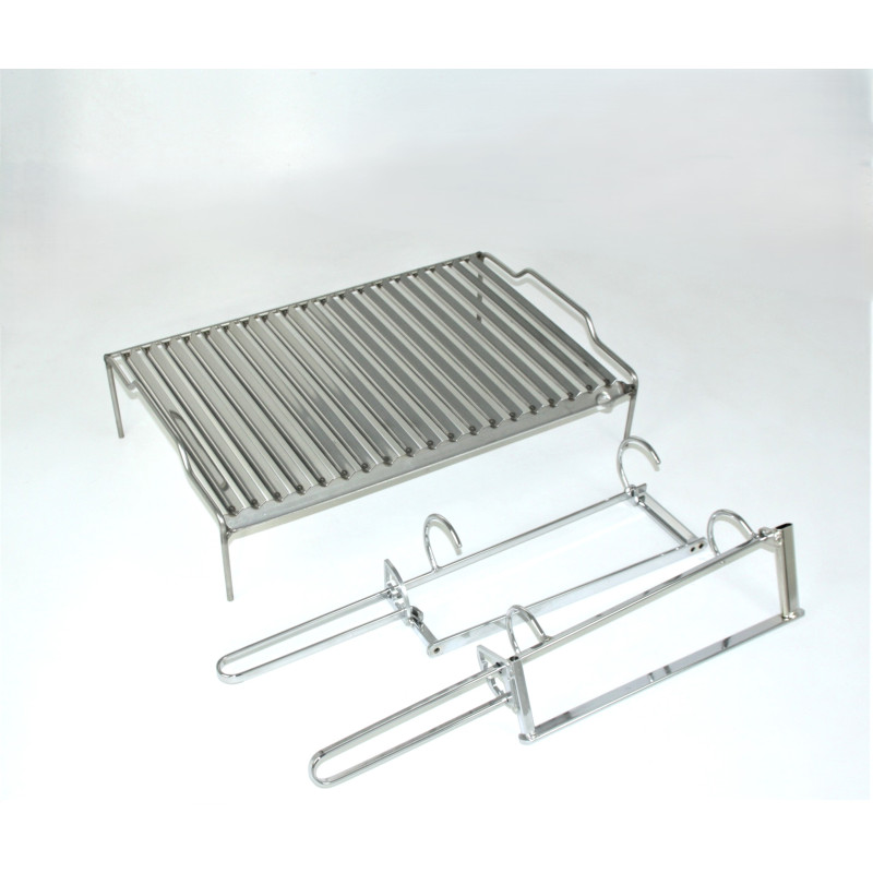 Caminetto Maxi con Griglia Regolabile