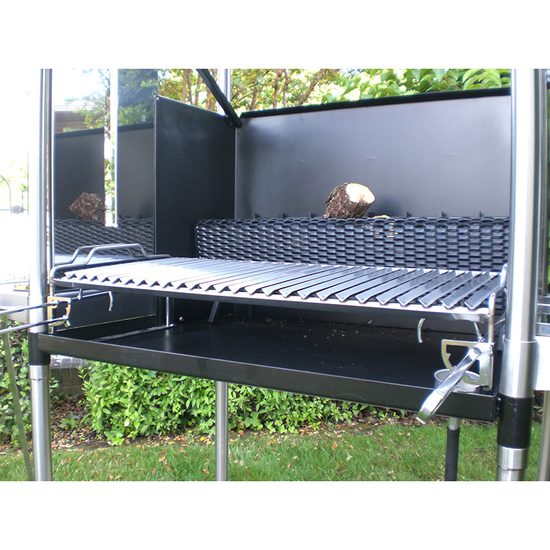 Caminetto Maxi con Griglia Regolabile