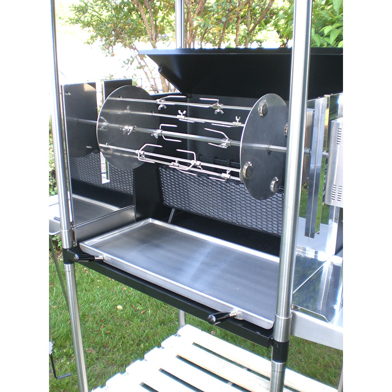 Caminetto Maxi con Girarrosto Planetario