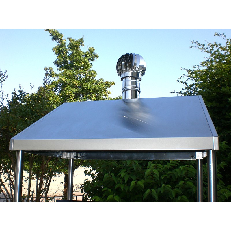 Caminetto Maxi con Girarrosto Planetario