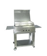 Barbecue a gas Professional 3 fuochi piastra liscia