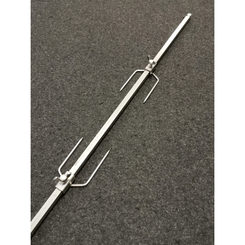 Fermapollo SINGOLI a 2 punte in acciaio