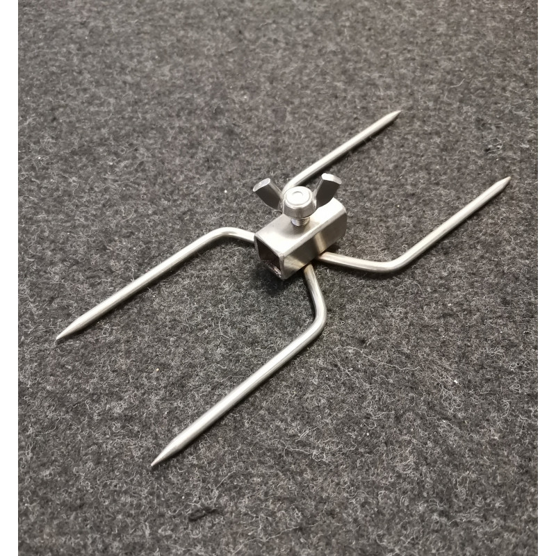 Fermapollo DOPPI in acciaio