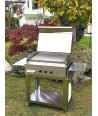 Barbecue a gas Professional 3 fuochi angolari doppia