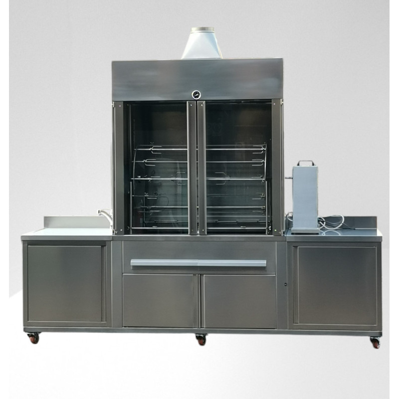 Girarrosto Professionale a carbonella