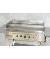 Barbecue a gas Professional 4 fuochi piastra liscia