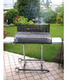 Barbecue Maxi con parrilla in acciaio inox 304 regolabile
