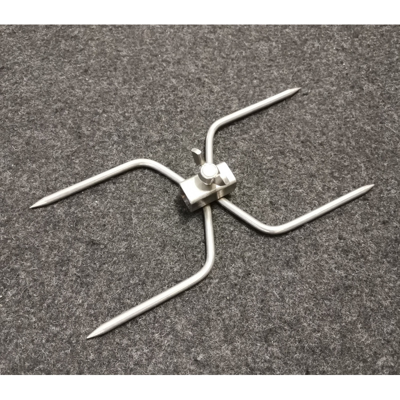 Fermacarne DOPPI in acciaio