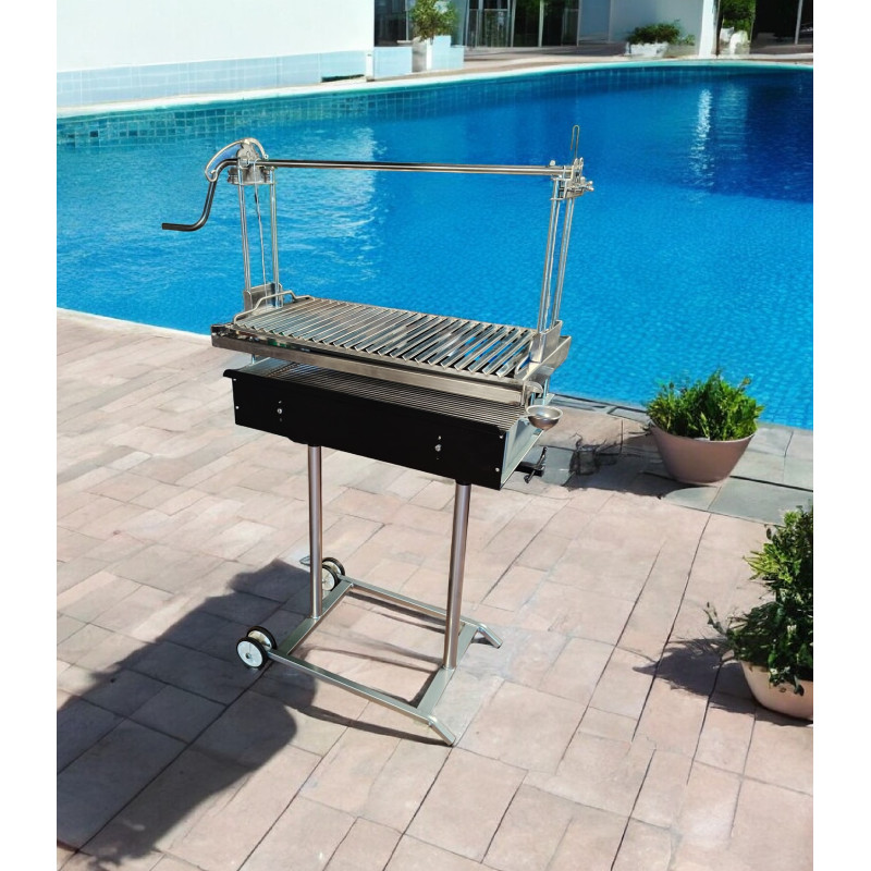 Barbecue a carbonella base