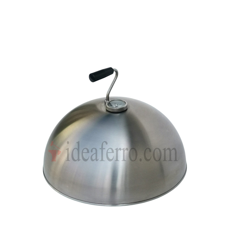 Campana per cottura indiretta con termometro