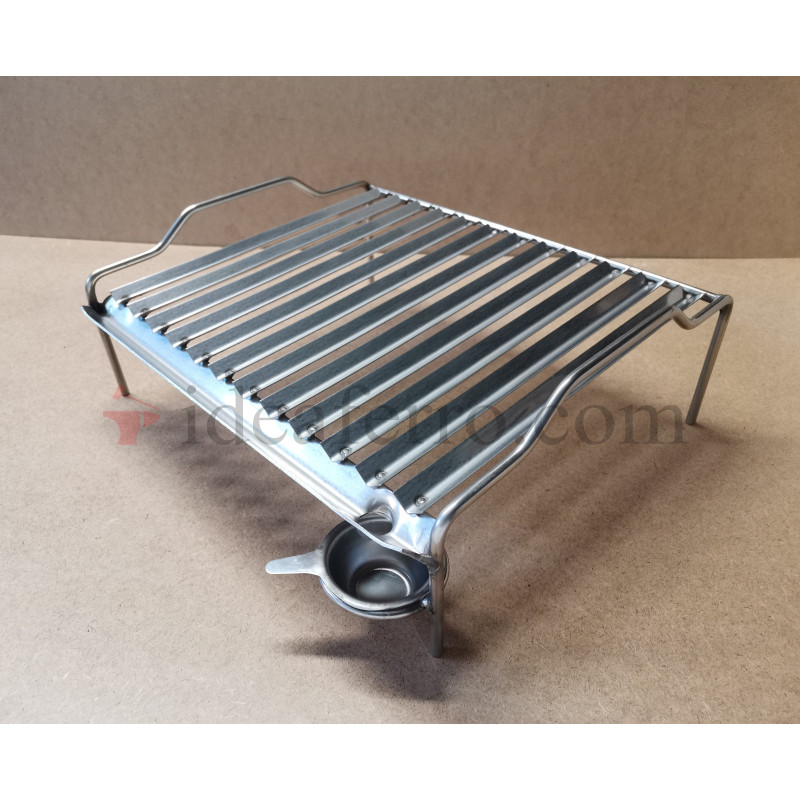 Griglie 40x35cm in acciaio inox 430