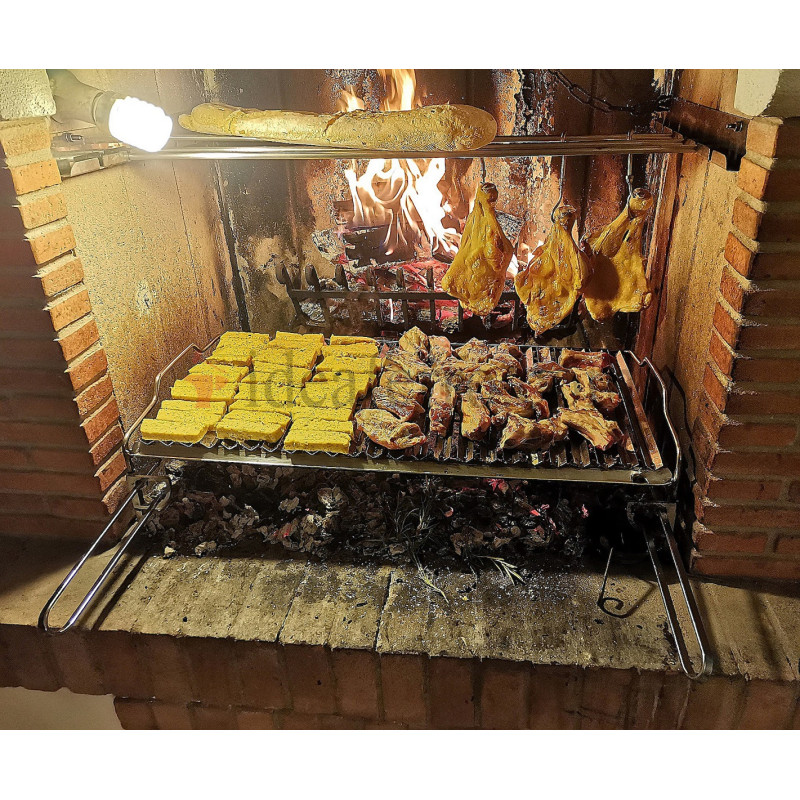 Griglia in acciaio inox 304 REGOLABILE