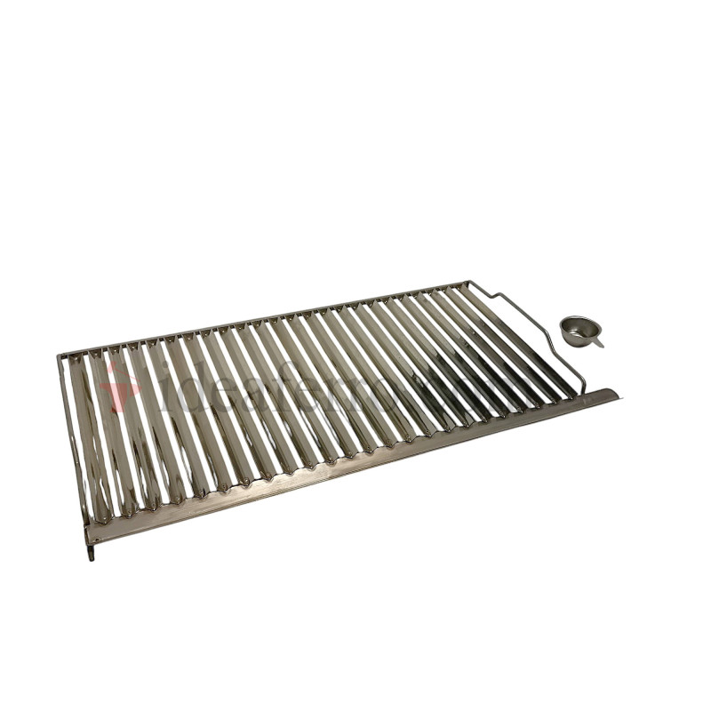 Griglia con sistema di sollevamento