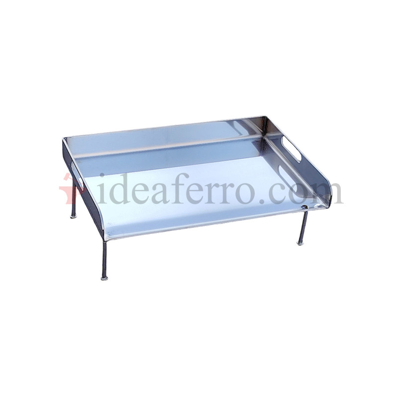 Piastra liscia in acciaio inox 304