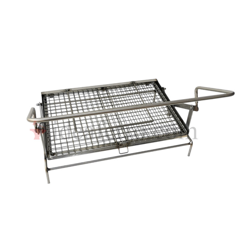 Graticola ribaltabile in acciaio inox 304