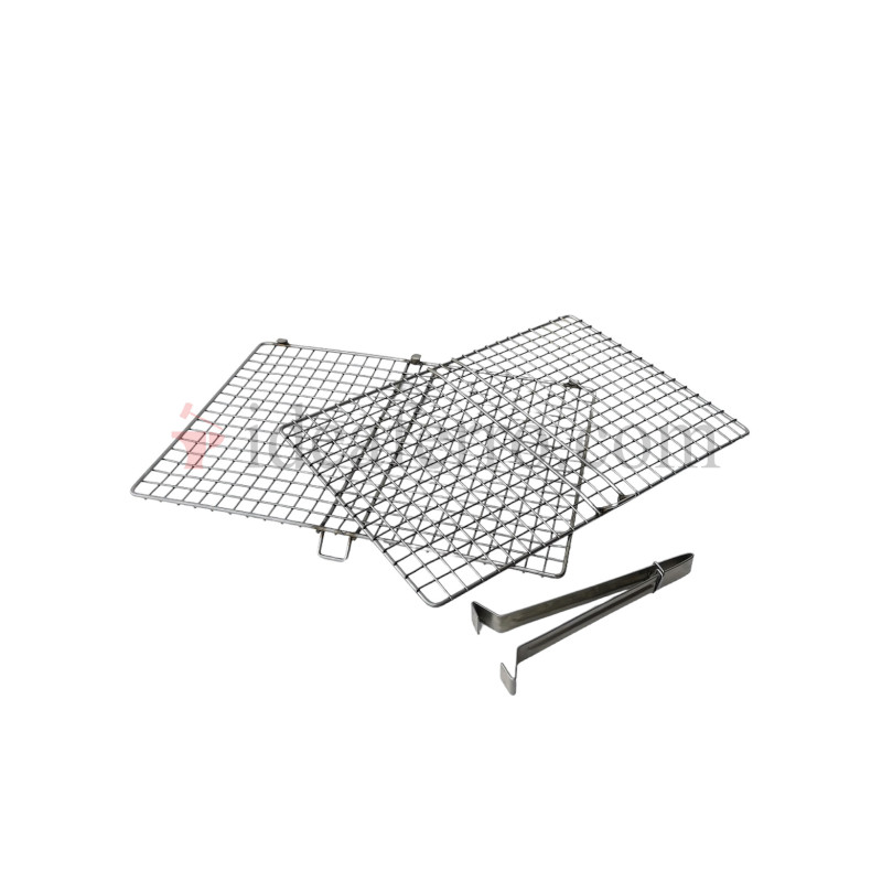 Graticola ribaltabile in acciaio inox 304