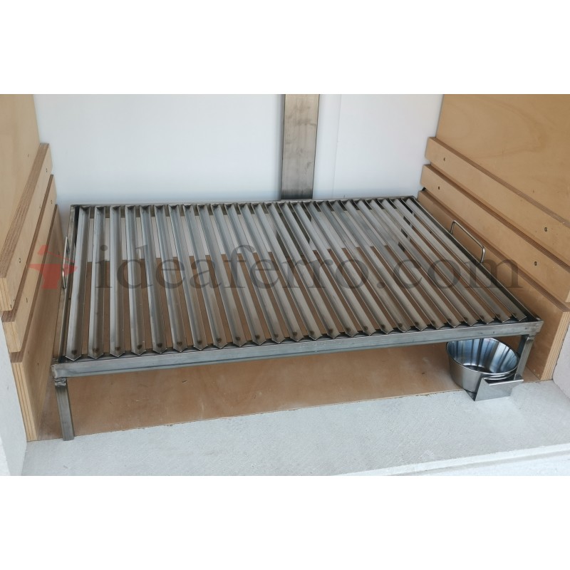 Griglie in angolari con misure personalizzate