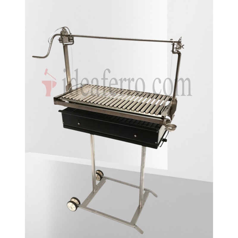 Barbecue a carbonella base