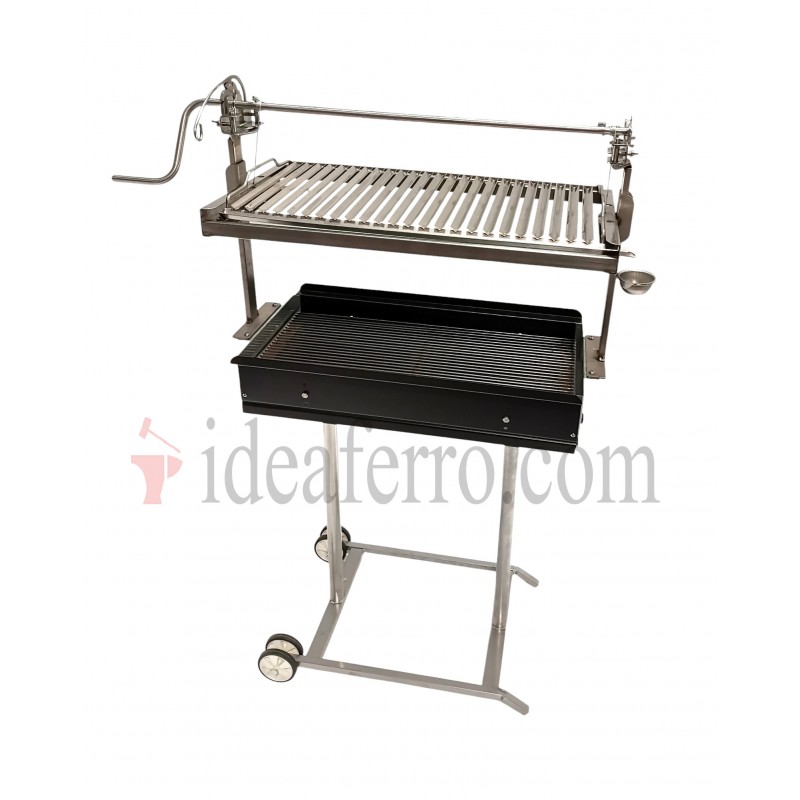 Barbecue a carbonella base