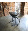 Barbecue a carbonella base