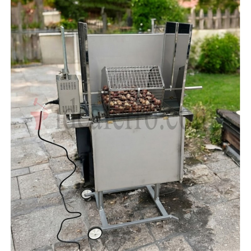 Barbecue a Gas cuoci castagne