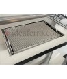 Cucina a Gas da Esterno con piastra ondulata in acciaio inox 304