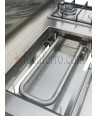 Cucina a Gas da Esterno con piastra ondulata in acciaio inox 304