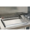 Cucina a Gas da Esterno con plancha liscia in acciaio inox 304
