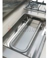 Cucina a Gas da Esterno con plancha liscia in acciaio inox 304