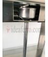 Cucina a Gas da Esterno con plancha liscia in acciaio inox 304