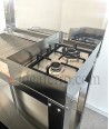 Cucina a Gas da Esterno con plancha liscia in acciaio inox 304