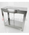 Cucina a Gas da Esterno con plancha liscia in acciaio inox 304