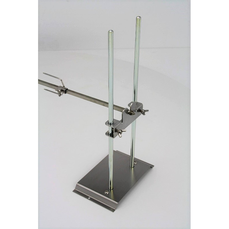 Girarrosto a legna con spiedo planetario in triangolo